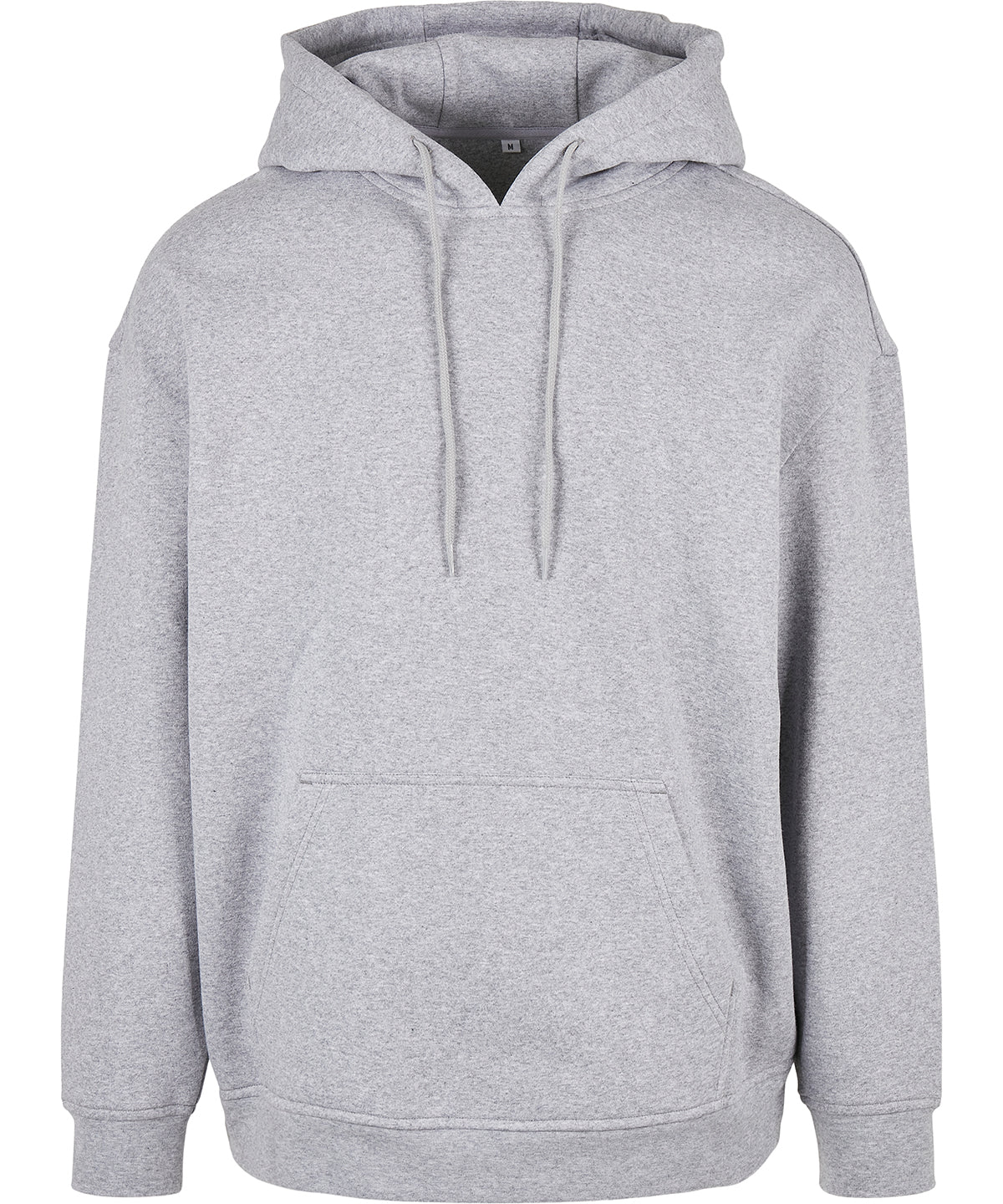 Tryck din logga på Hoodies från Build Your Brand Basic - Anpassa Build Your Brand Basic - Bas Hoodie i Oversize-modell i färgen Ljunggrå för företag, föreningar och privatpersoner