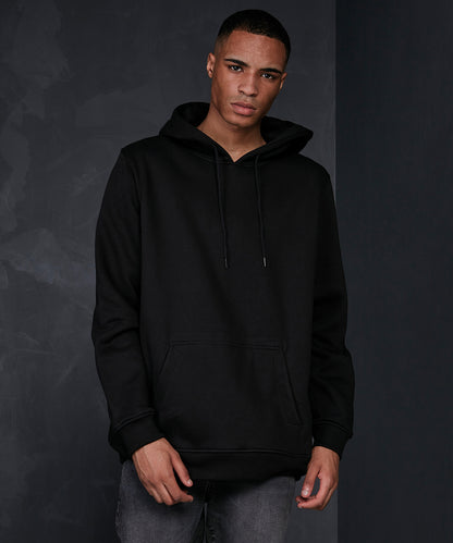 Tryck din logga på Hoodies från Build Your Brand Basic - Anpassa Build Your Brand Basic - Bas Hoodie i Oversize-modell i färgen för företag, föreningar och privatpersoner
