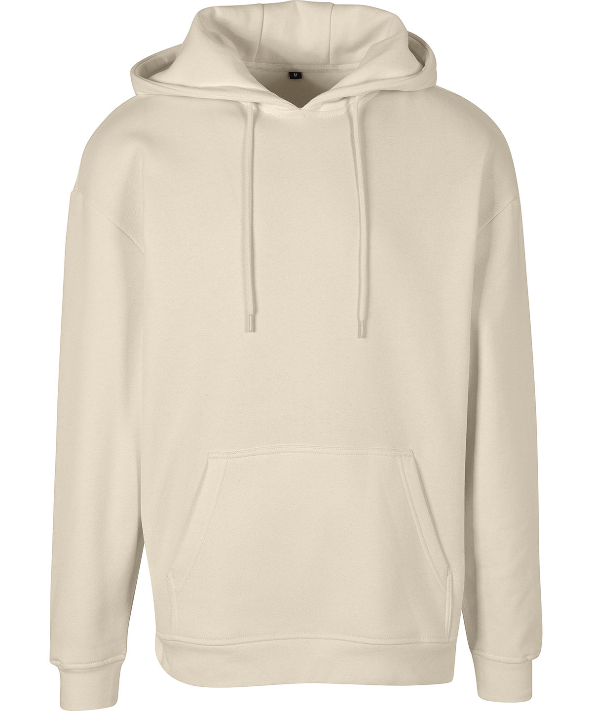 Tryck din logga på Hoodies från Build Your Brand Basic - Anpassa Build Your Brand Basic - Bas Hoodie i Oversize-modell i färgen Naturligt för företag, föreningar och privatpersoner