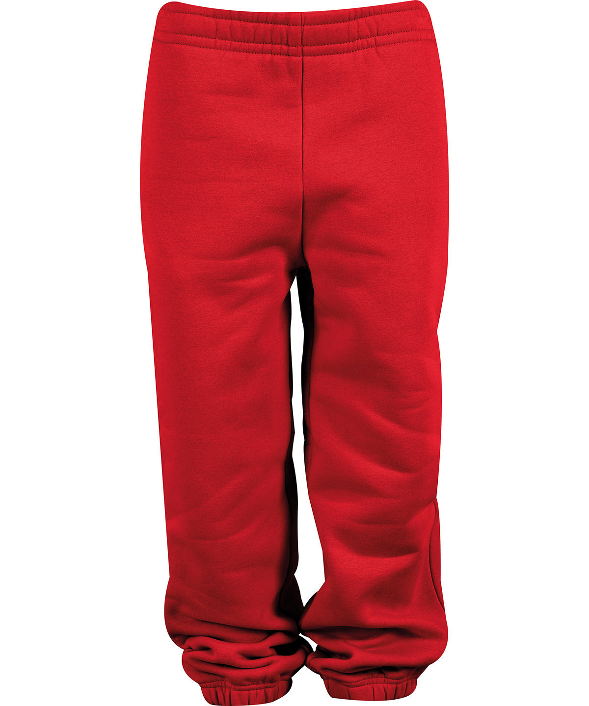 Tryck din logga på Mjukisbyxor från Build Your Brand Basic - Anpassa Bas sweatpants för damer i färgen Mellan röd för företag, föreningar och privatpersoner