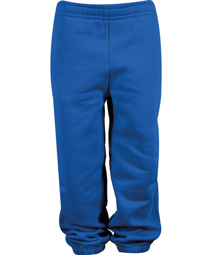 Tryck din logga på Mjukisbyxor från Build Your Brand Basic - Anpassa Bas sweatpants för damer i färgen Mellanblå för företag, föreningar och privatpersoner