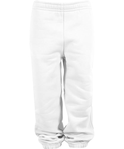 Tryck din logga på Mjukisbyxor från Build Your Brand Basic - Anpassa Bas sweatpants för damer i färgen Vit för företag, föreningar och privatpersoner