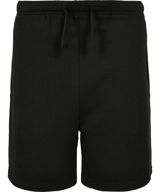 Tryck din logga på Shorts från Build Your Brand Basic - Anpassa Bas sweatshorts för barn i färgen för företag, föreningar och privatpersoner
