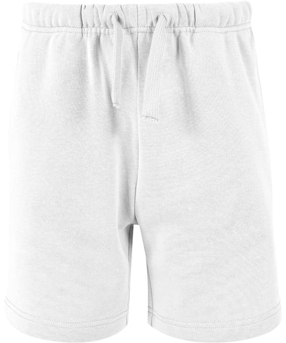 Tryck din logga på Shorts från Build Your Brand Basic - Anpassa Bas sweatshorts för barn i färgen Vit för företag, föreningar och privatpersoner
