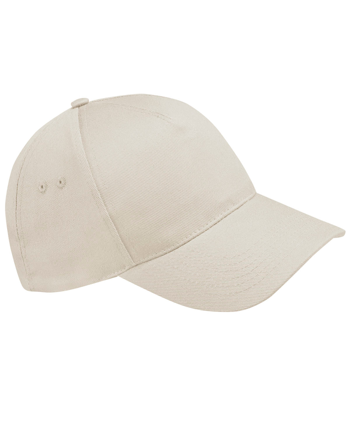 Tryck din logga på Kepsar från Beechfield - Anpassa Ultimate 5-panel keps i färgen Off Vit One Size för företag, föreningar och privatpersoner
