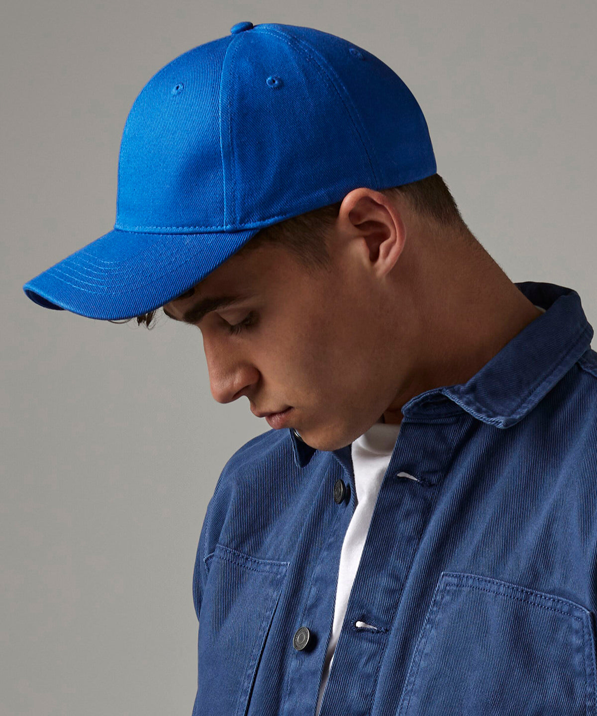 Tryck din logga på Kepsar från Beechfield - Anpassa Ultimate 6-panel keps i färgen för företag, föreningar och privatpersoner