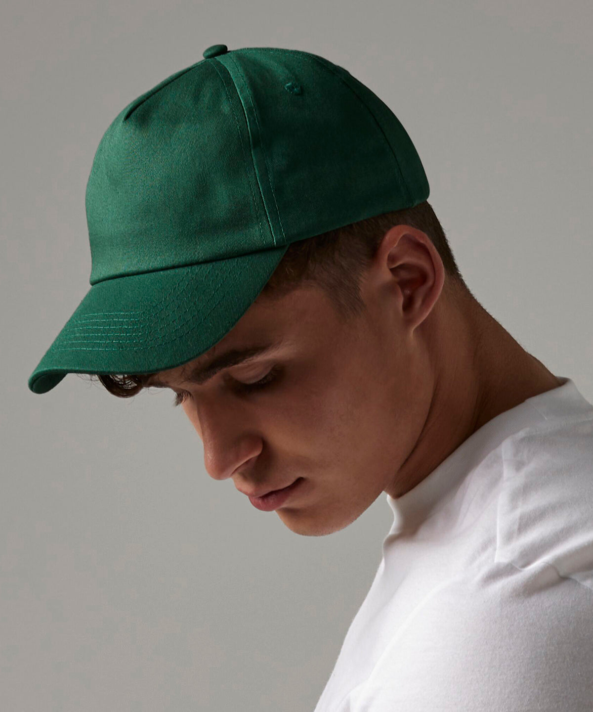 Tryck din logga på Kepsar från Beechfield - Anpassa Autentisk 5-panel keps i färgen för företag, föreningar och privatpersoner