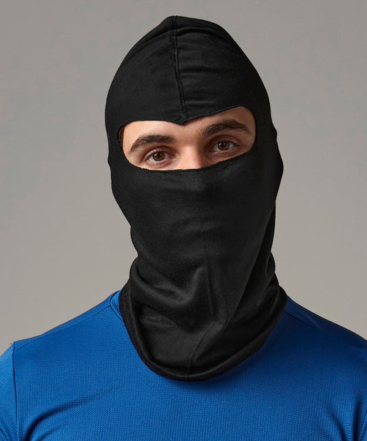 Tryck din logga på Halsvärmare från Beechfield - Anpassa Balaklava i mikrofiber i färgen för företag, föreningar och privatpersoner
