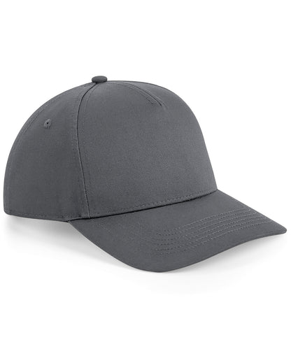 Tryck din logga på Kepsar från Beechfield - Anpassa Urbanwear 5-panel snapback i färgen Mörkgrå One Size för företag, föreningar och privatpersoner