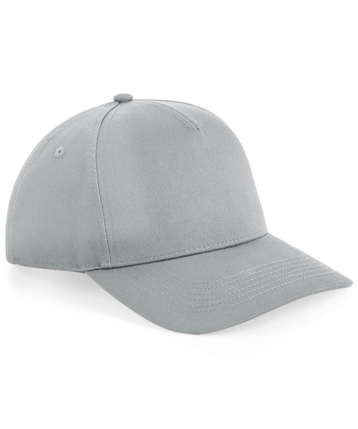 Tryck din logga på Kepsar från Beechfield - Anpassa Urbanwear 5-panel snapback i färgen Ljusgrå One Size för företag, föreningar och privatpersoner