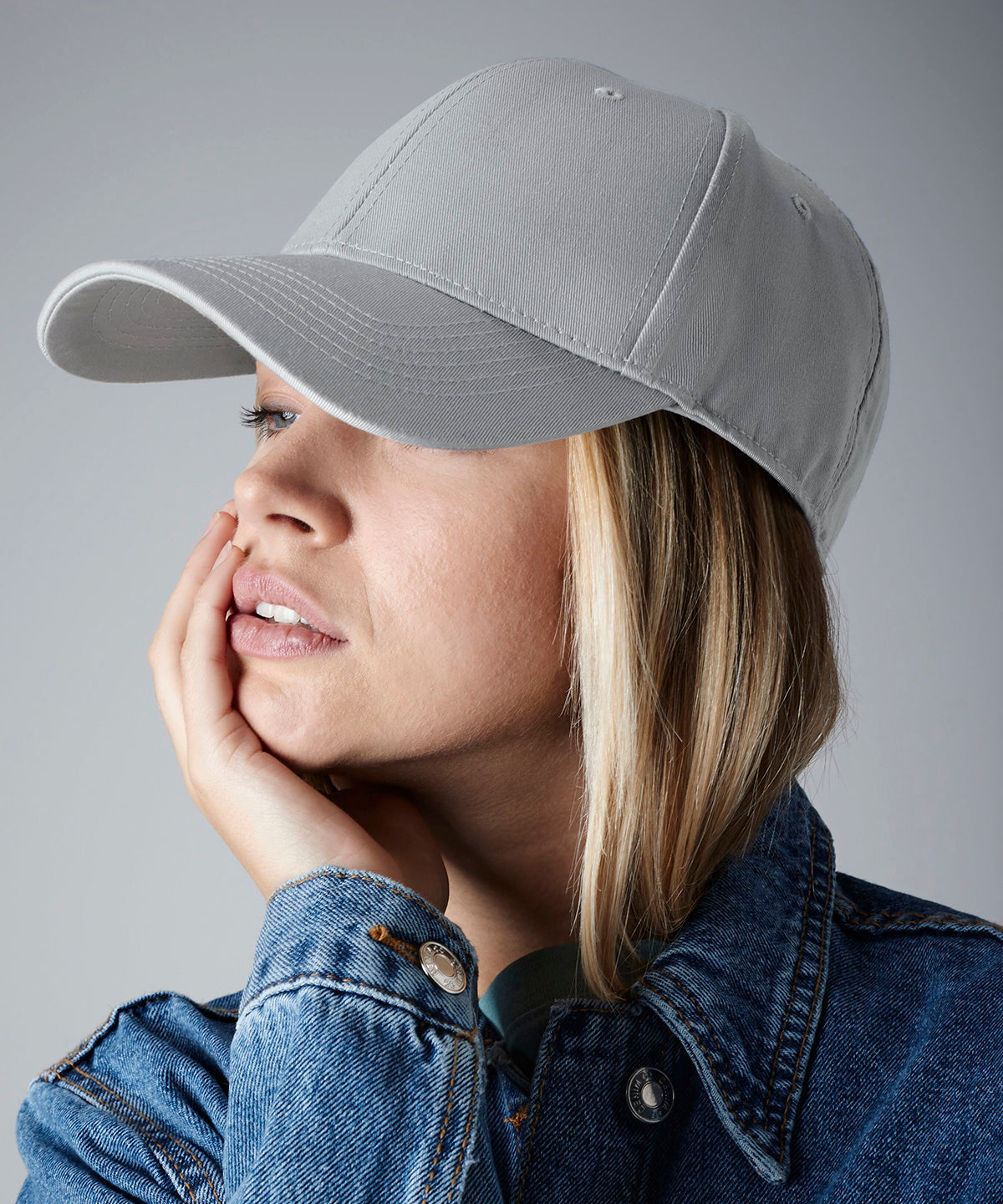 Tryck din logga på Kepsar från Beechfield - Anpassa Urbanwear 6-panel keps i färgen för företag, föreningar och privatpersoner