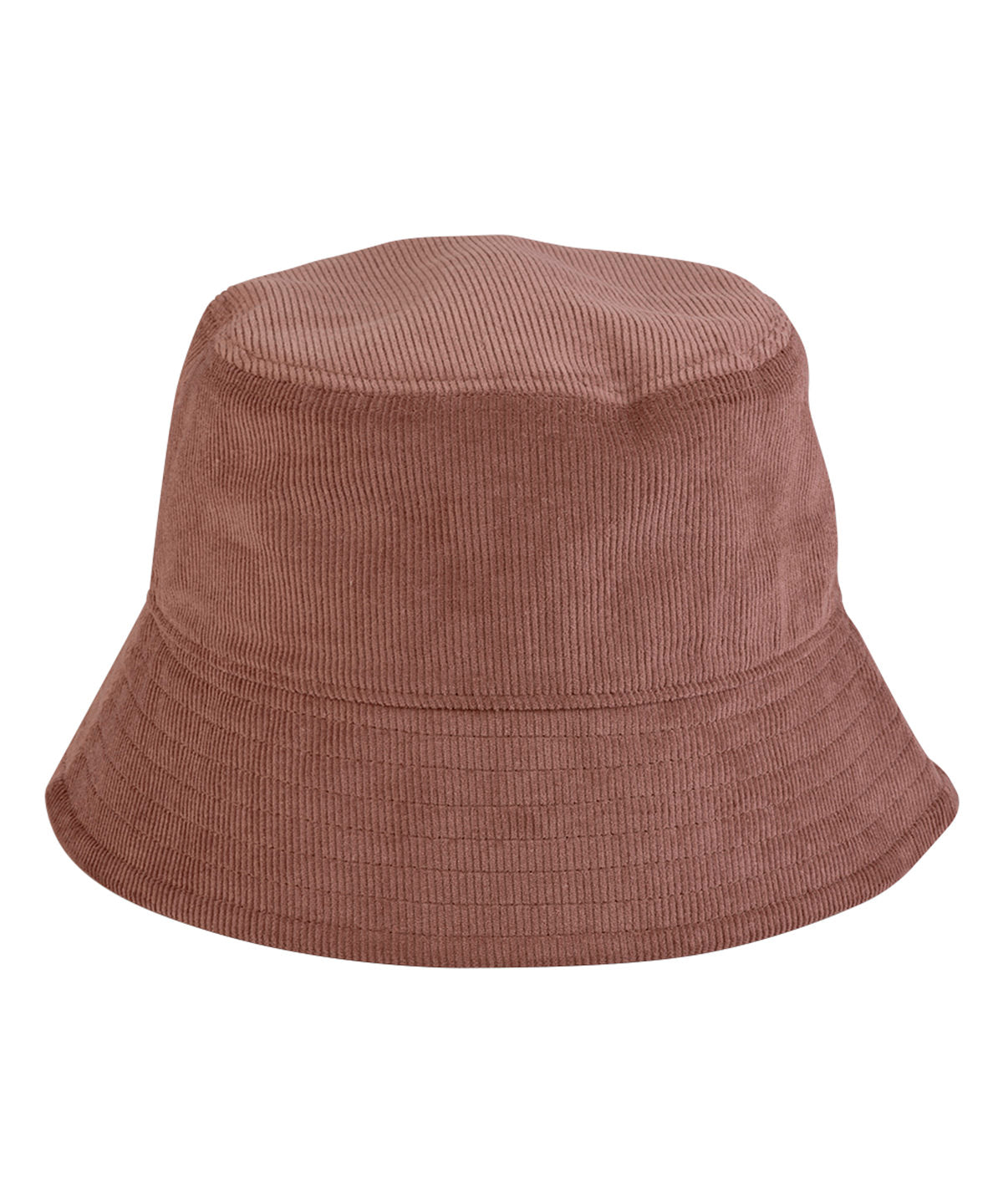 Tryck din logga på Hattar från Beechfield - Anpassa EarthAware ekologisk cord bucket hat i färgen Mellanbrun för företag, föreningar och privatpersoner