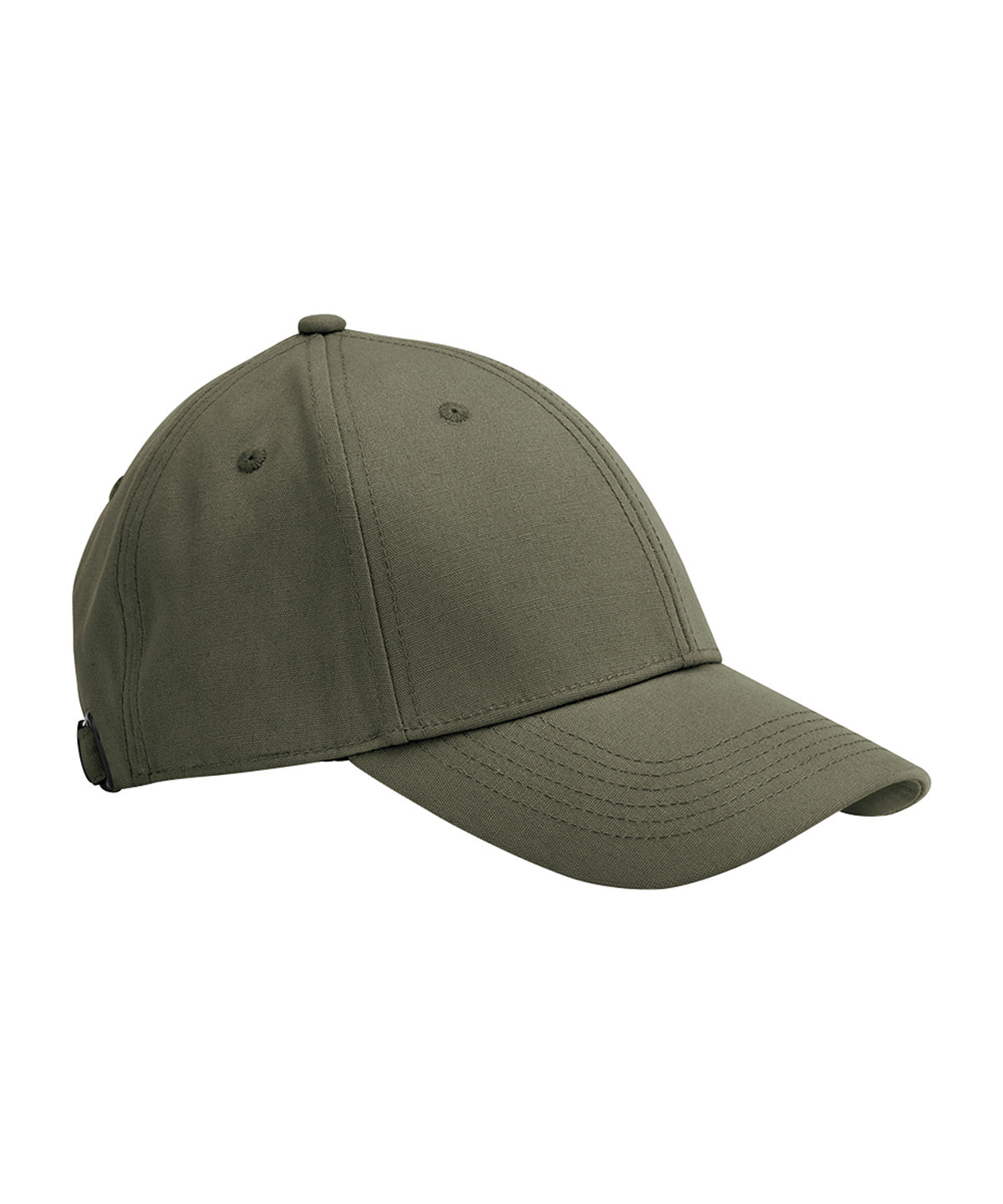 Tryck din logga på Kepsar från Beechfield - Anpassa EarthAware 6-panel keps i ekologisk bomullscanvas i färgen Oliv One Size för företag, föreningar och privatpersoner