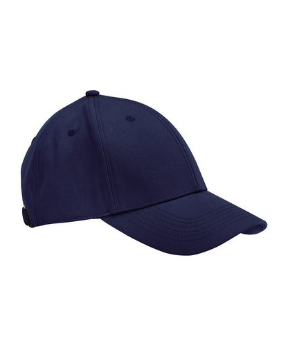 Tryck din logga på Kepsar från Beechfield - Anpassa EarthAware 6-panel keps i ekologisk bomullscanvas i färgen Marinblå One Size för företag, föreningar och privatpersoner