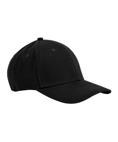 Tryck din logga på Kepsar från Beechfield - Anpassa EarthAware Klassisk 6-panel keps i ekologisk bomull i färgen Svart One Size för företag, föreningar och privatpersoner