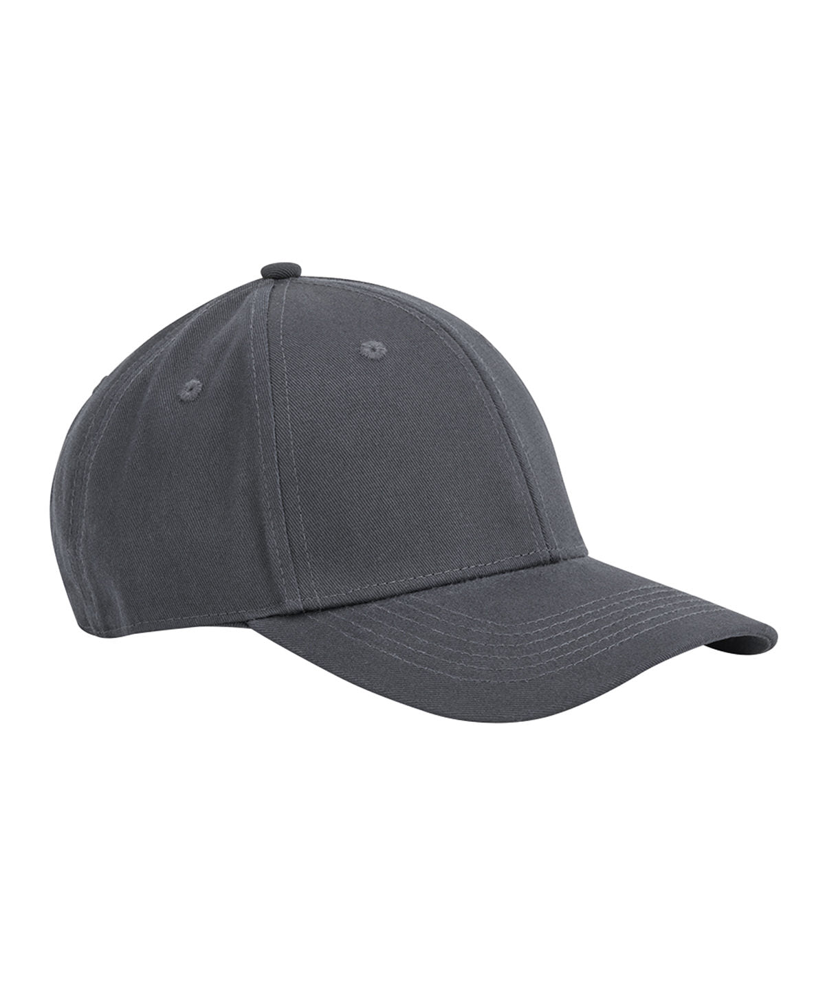 Tryck din logga på Kepsar från Beechfield - Anpassa EarthAware Klassisk 6-panel keps i ekologisk bomull i färgen Mörkgrå One Size för företag, föreningar och privatpersoner