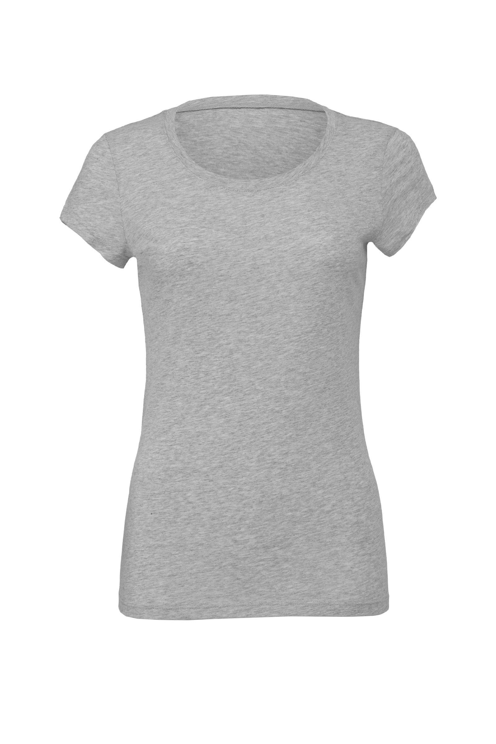 Tryck din logga på T-shirts från Bella Canvas - Anpassa Favorite Tee - Dam i färgen Ljunggrå för företag, föreningar och privatpersoner