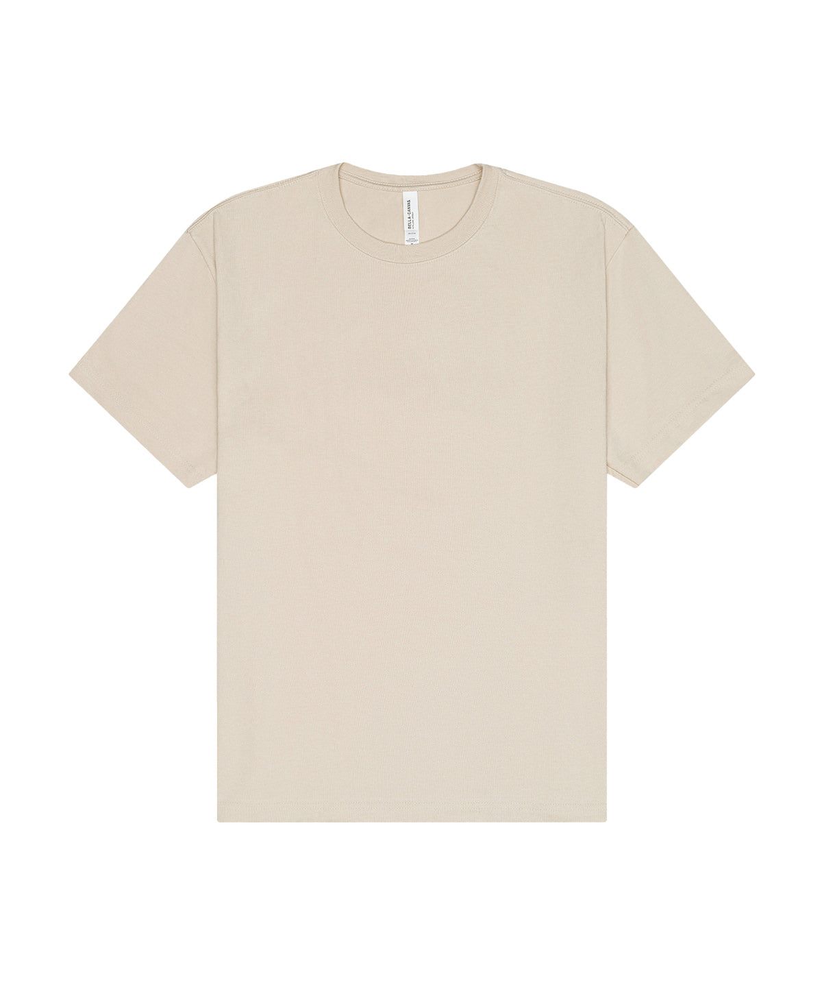 Tryck din logga på T-shirts från Bella Canvas - Anpassa Unisex Heavy Short Sleeve Tee i färgen Mellangrå för företag, föreningar och privatpersoner