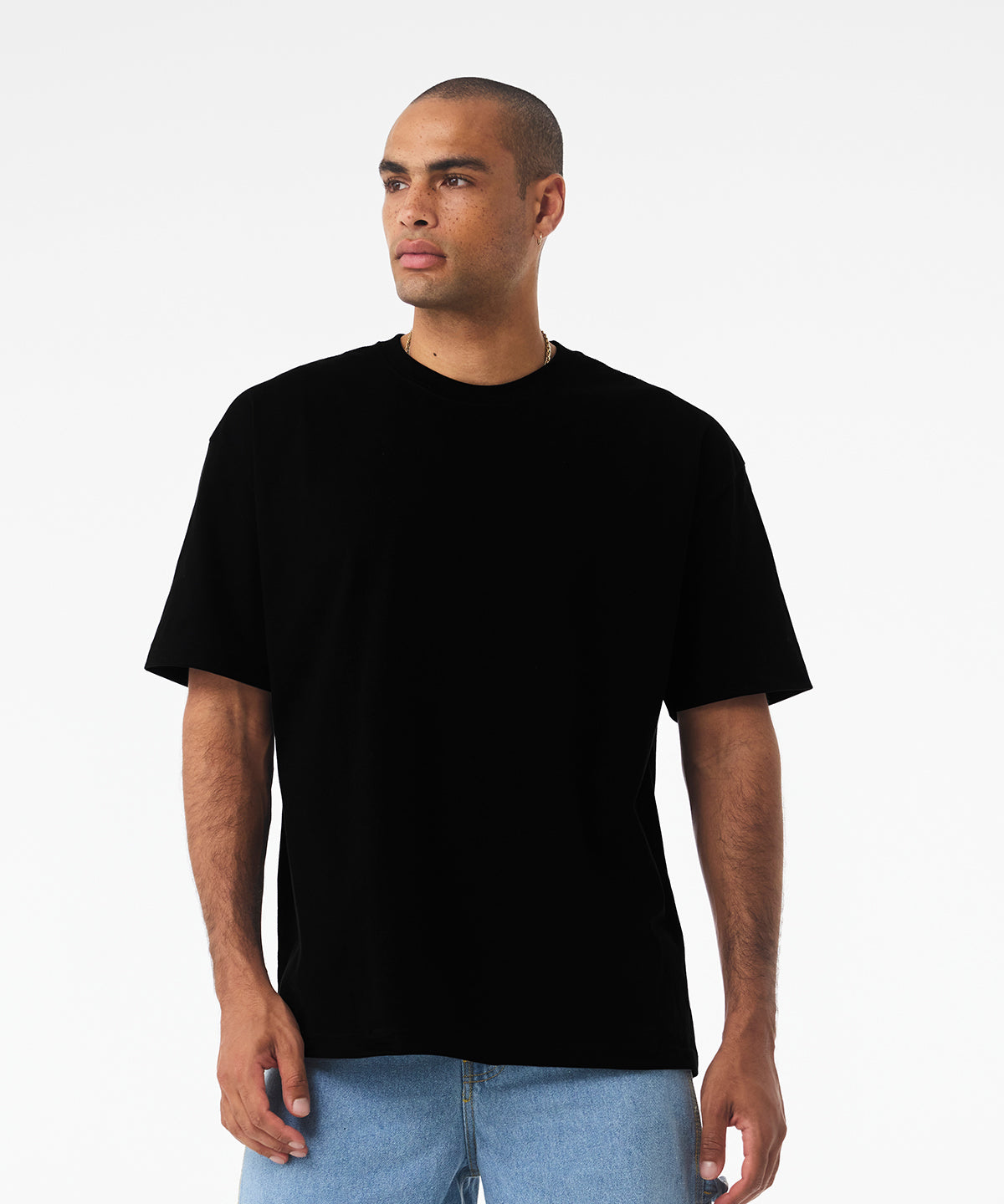 Tryck din logga på T-shirts från Bella Canvas - Anpassa Unisex Heavy Short Sleeve Tee i färgen för företag, föreningar och privatpersoner