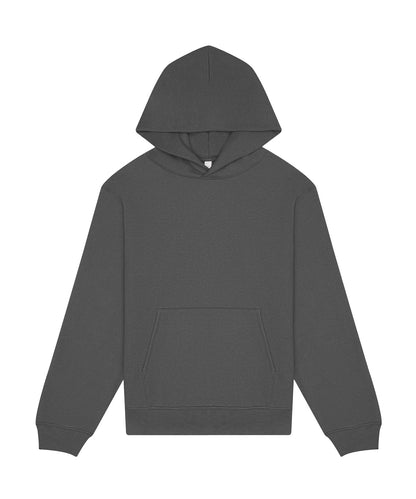 Tryck din logga på Hoodies från Bella Canvas - Anpassa Bella Canvas - Unisex Kraftig Pullover Hoodie i färgen Mörkgrå för företag, föreningar och privatpersoner