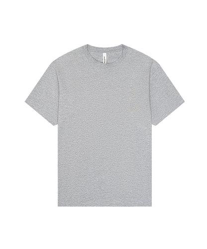 Tryck din logga på T-shirts från Bella Canvas - Anpassa Heavy Boxy Tee - Unisex i färgen Mellangrå för företag, föreningar och privatpersoner