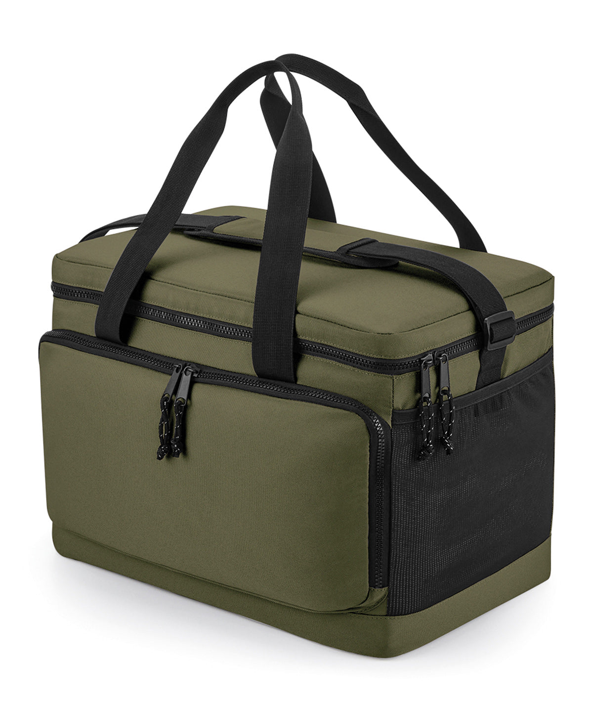 Tryck din logga på Väskor från Bagbase - Anpassa Återvunnen stor axelremsväska för kylväskor i färgen Kamouflage One Size för företag, föreningar och privatpersoner