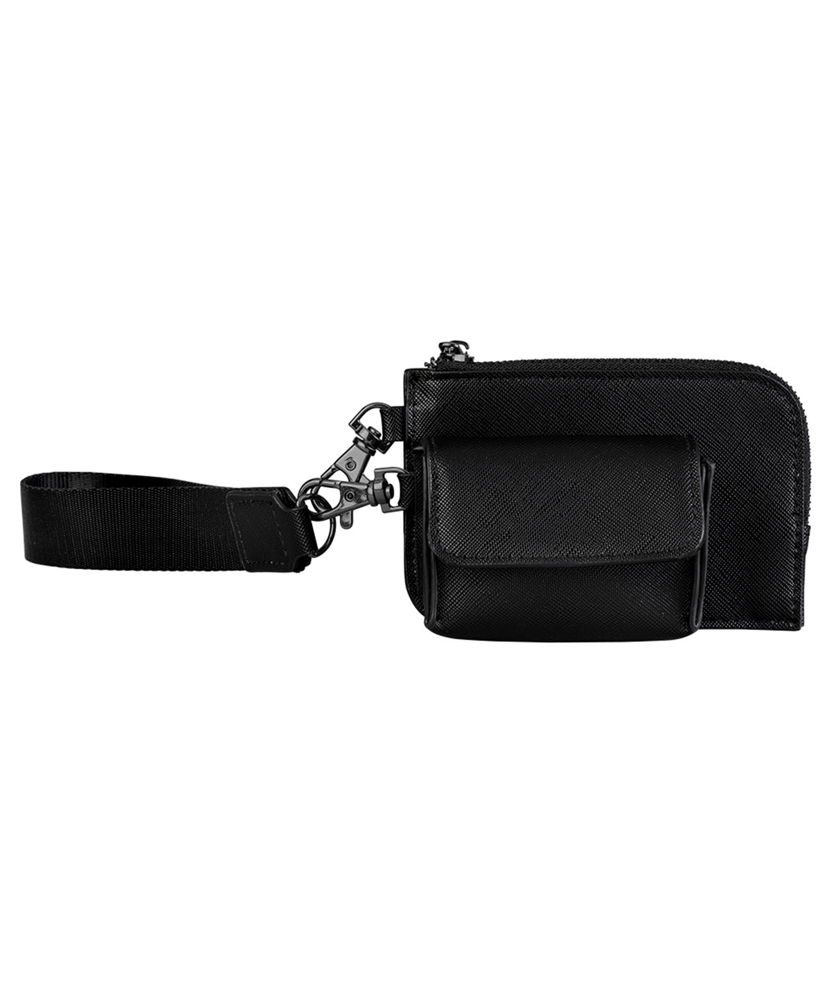 Tryck din logga på Accessoarer från Bagbase - Anpassa Boutique påse handledsväska i färgen Svart One Size för företag, föreningar och privatpersoner