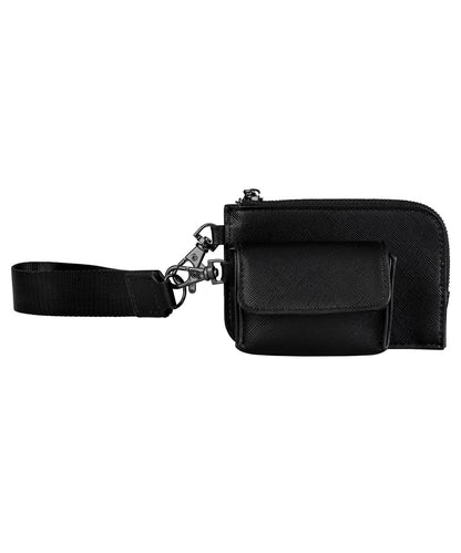 Tryck din logga på Accessoarer från Bagbase - Anpassa Boutique påse handledsväska i färgen Svart One Size för företag, föreningar och privatpersoner