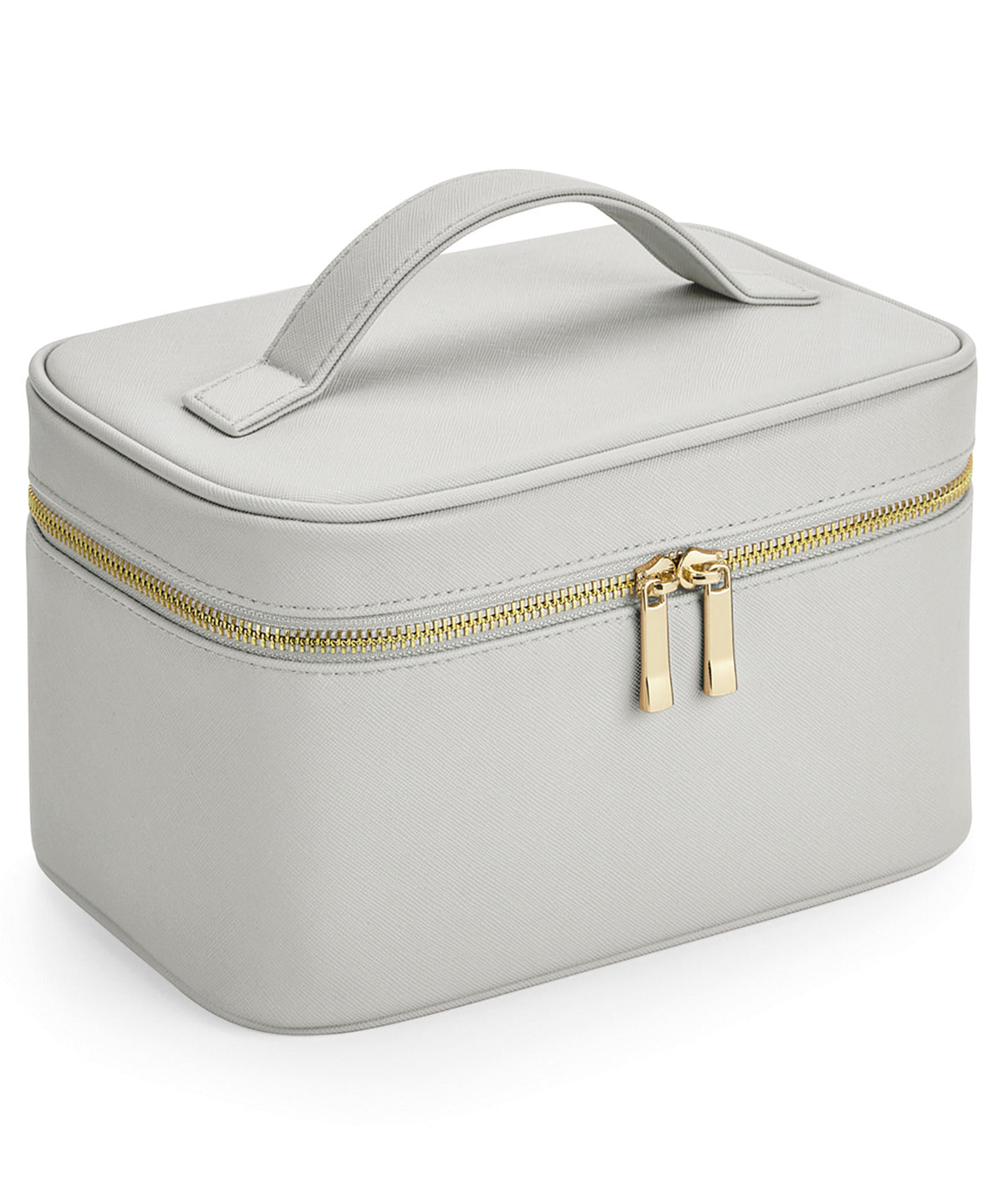 Tryck din logga på Väskor från Bagbase - Anpassa Vanitycase i boutique-stil i färgen Ljusgrå One Size för företag, föreningar och privatpersoner