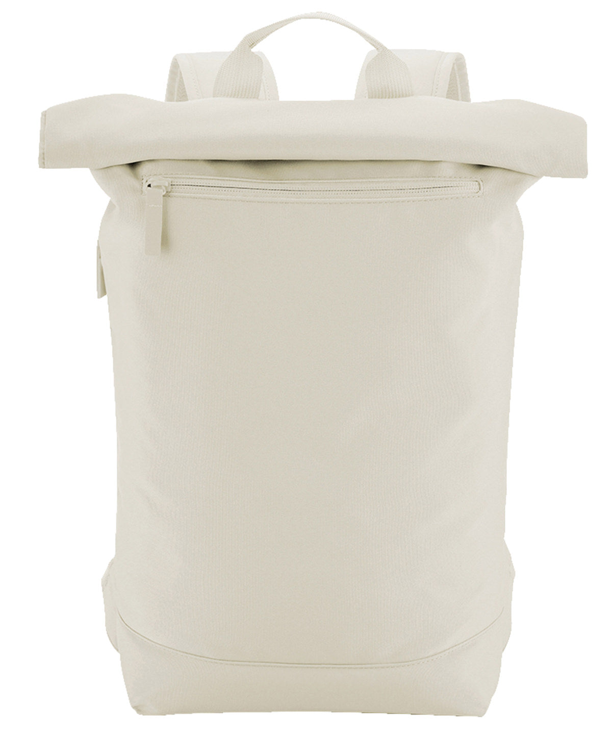 Tryck din logga på Väskor från Bagbase - Anpassa Simplicity ryggsäck med rulltopp lite i färgen Beige One Size för företag, föreningar och privatpersoner