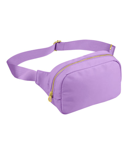 Tryck din logga på Väskor från Bagbase - Anpassa Sundae cross-body-väska i färgen Mellanblå One Size för företag, föreningar och privatpersoner
