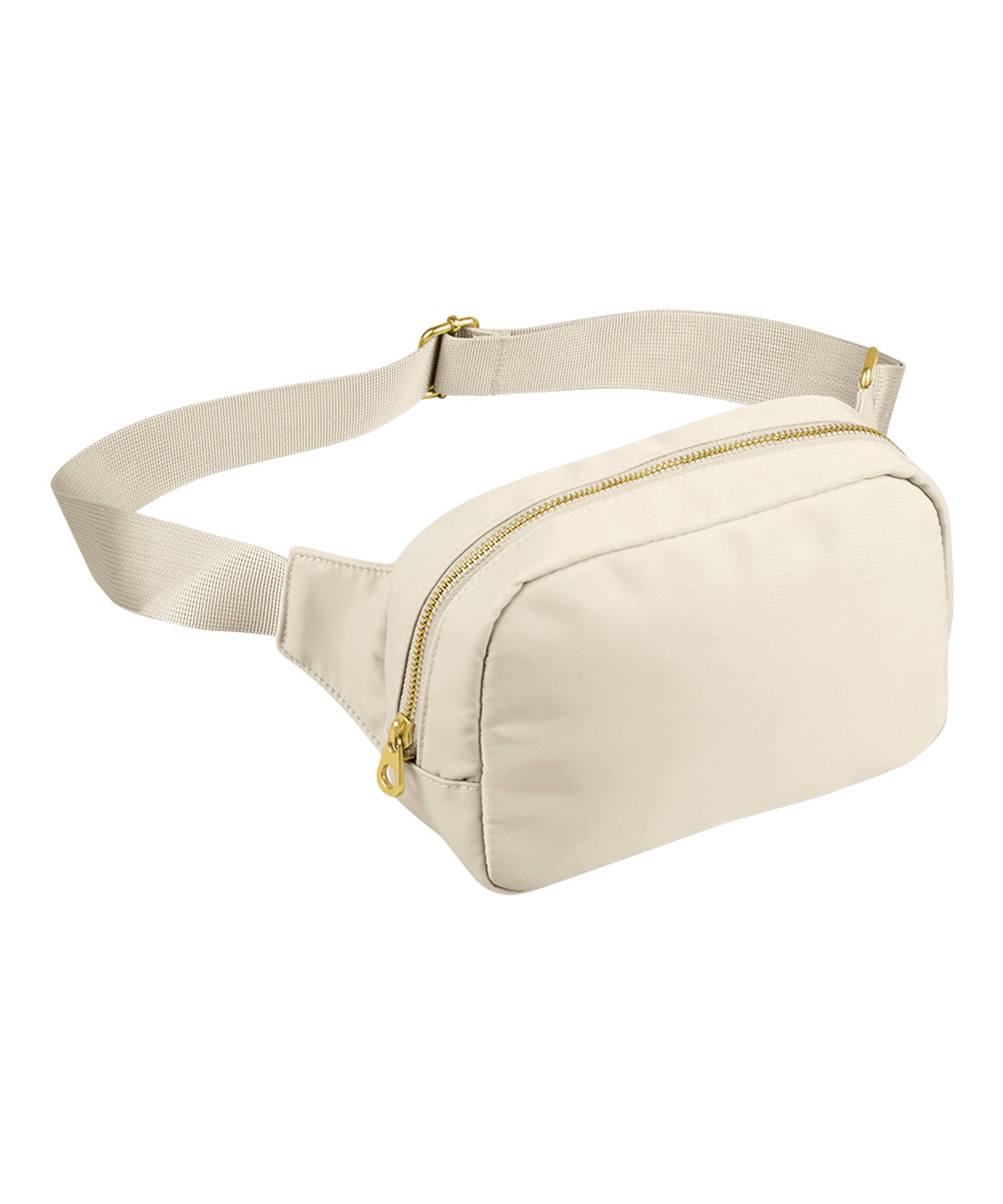 Tryck din logga på Väskor från Bagbase - Anpassa Sundae cross-body-väska i färgen Off Vit One Size för företag, föreningar och privatpersoner