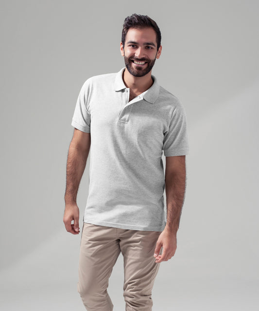 Tryck din logga på Piké från Build Your Brand - Anpassa Long Piqué Polo i färgen för företag, föreningar och privatpersoner