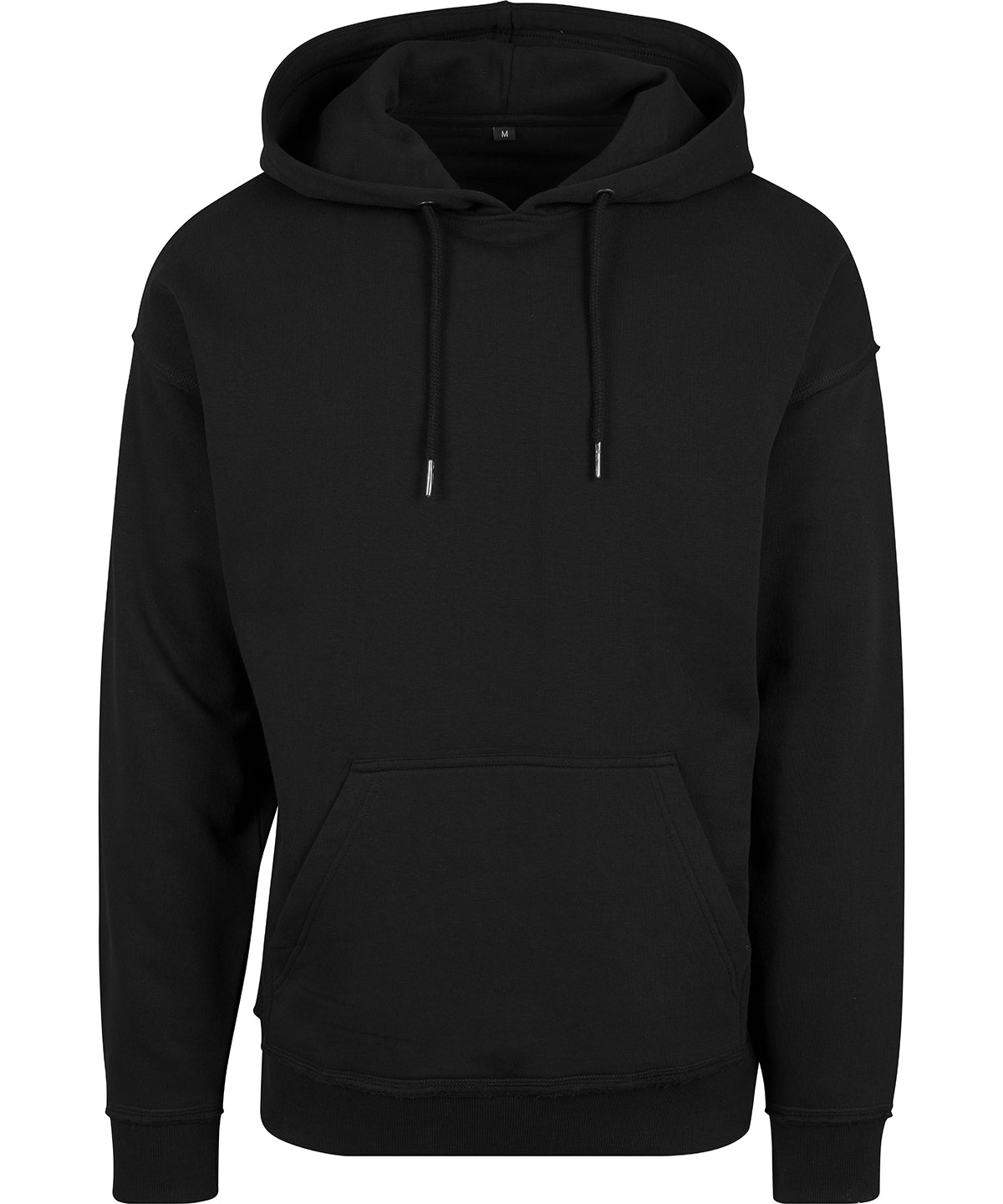 Tryck din logga på Hoodies från Build Your Brand - Anpassa Build Your Brand - Hoodie i Oversize-modell i färgen Svart för företag, föreningar och privatpersoner