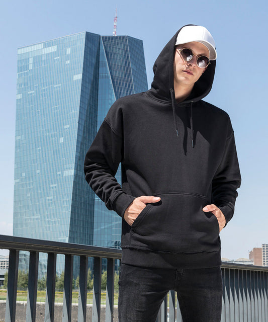 Tryck din logga på Hoodies från Build Your Brand - Anpassa Build Your Brand - Hoodie i Oversize-modell i färgen för företag, föreningar och privatpersoner