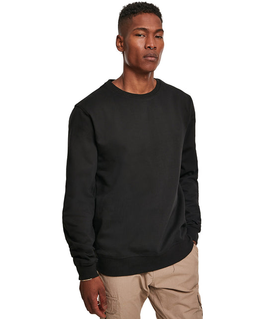 Tryck din logga på Sweatshirts från Build Your Brand - Anpassa Build Your Brand - Rund Hals i Premiumkvalitet i färgen för företag, föreningar och privatpersoner