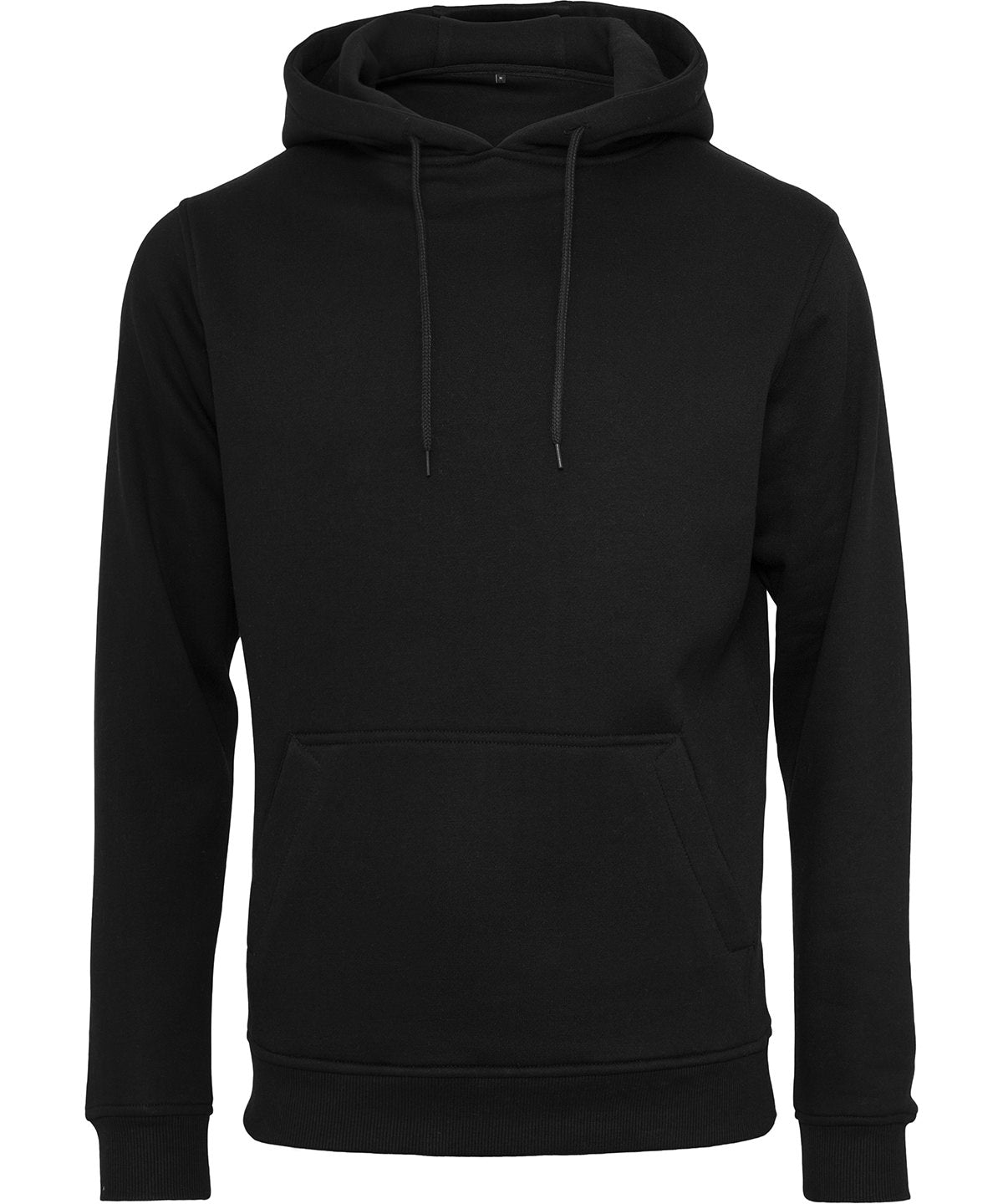 Tryck din logga på Hoodies från Build Your Brand - Anpassa Build Your Brand - Ekologisk Hoodie i färgen Svart för företag, föreningar och privatpersoner