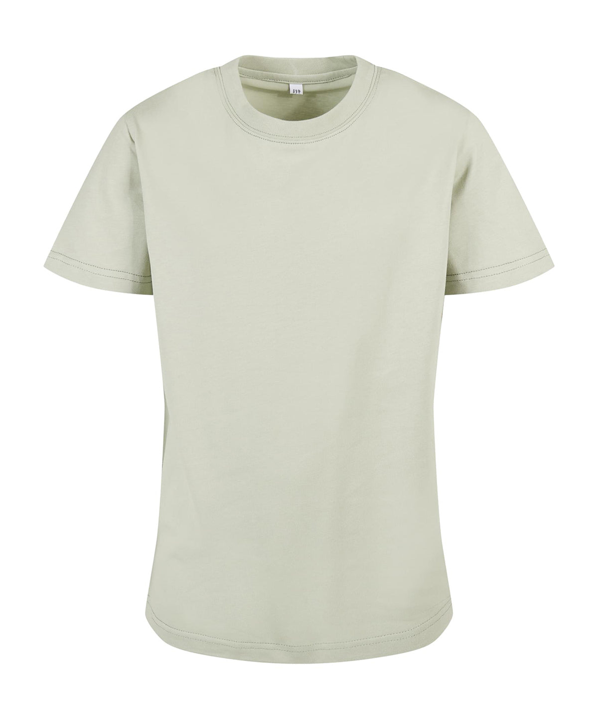 Tryck din logga på T-shirts från Build Your Brand - Anpassa BasicTee 2.0 - Barn i färgen Off Vit för företag, föreningar och privatpersoner