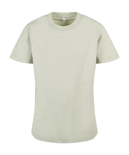 Tryck din logga på T-shirts från Build Your Brand - Anpassa BasicTee 2.0 - Barn i färgen Off Vit för företag, föreningar och privatpersoner