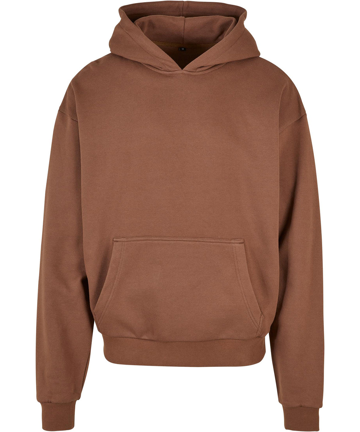 Tryck din logga på Hoodies från Build Your Brand - Anpassa Build Your Brand - Ultra Tung Hoodie i färgen Mörkbrun för företag, föreningar och privatpersoner