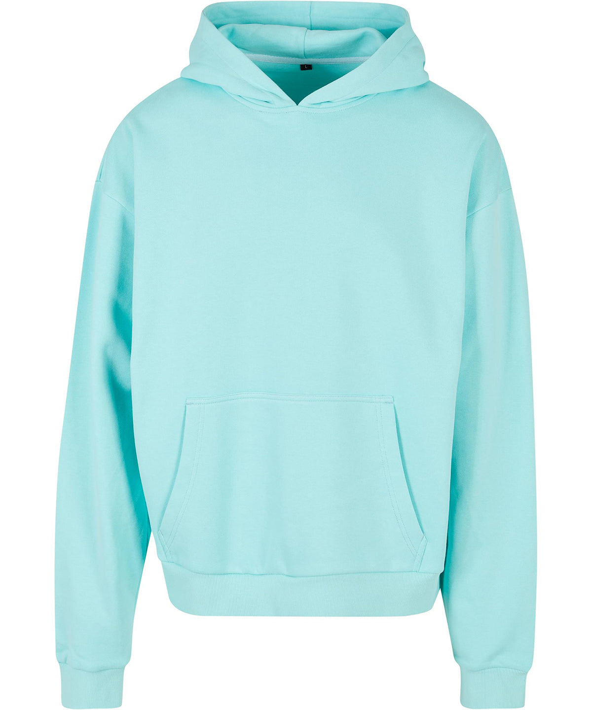 Tryck din logga på Hoodies från Build Your Brand - Anpassa Build Your Brand - Ultra Tung Hoodie i färgen Ljusblå för företag, föreningar och privatpersoner