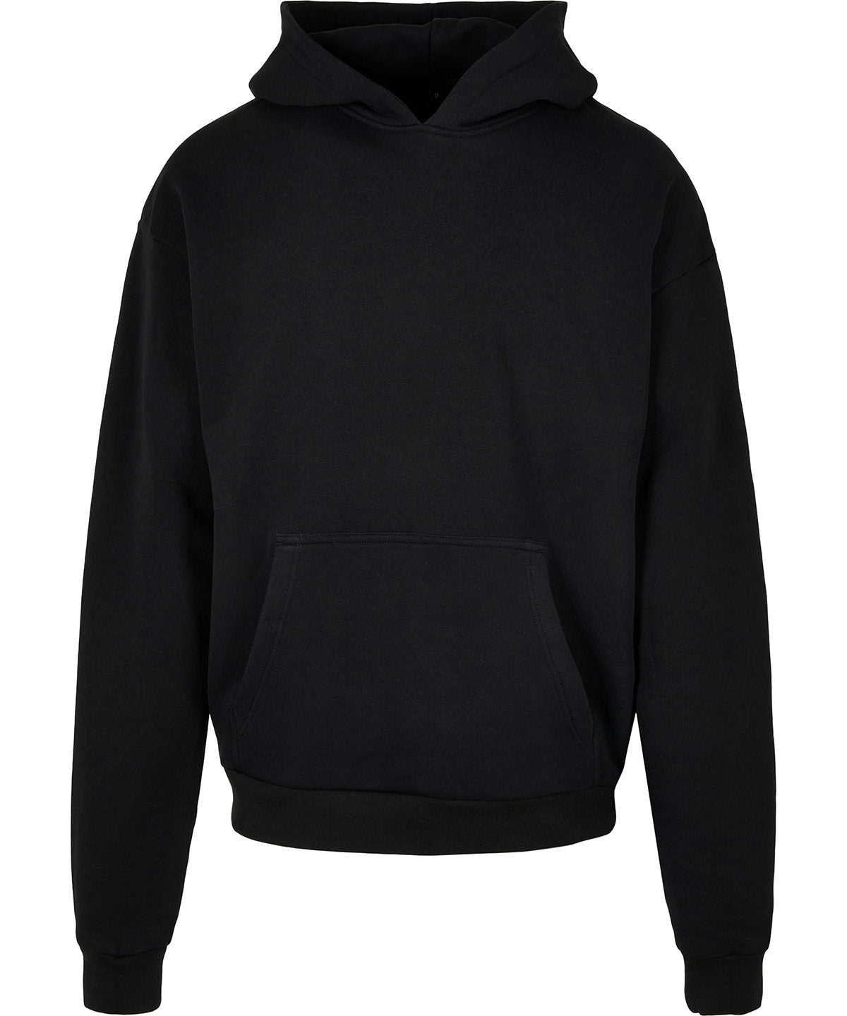 Tryck din logga på Hoodies från Build Your Brand - Anpassa Build Your Brand - Ultra Tung Hoodie i färgen Svart för företag, föreningar och privatpersoner