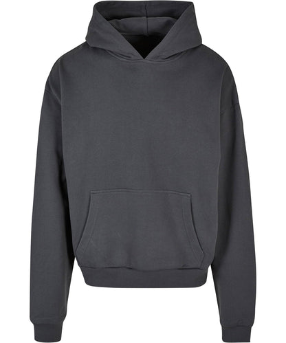Tryck din logga på Hoodies från Build Your Brand - Anpassa Build Your Brand - Ultra Tung Hoodie i färgen Mörkgrå för företag, föreningar och privatpersoner