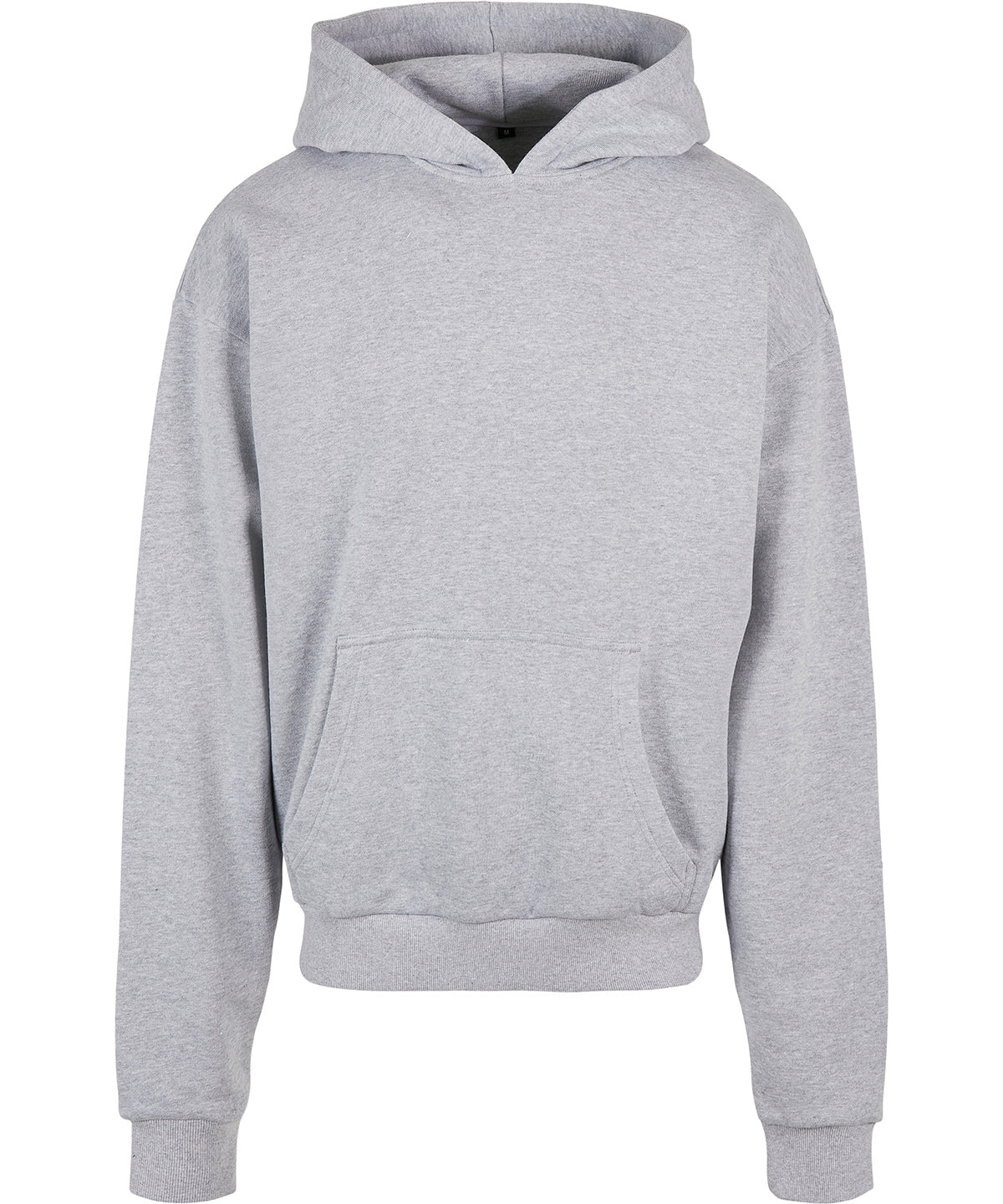 Tryck din logga på Hoodies från Build Your Brand - Anpassa Build Your Brand - Ultra Tung Hoodie i färgen Mellangrå för företag, föreningar och privatpersoner