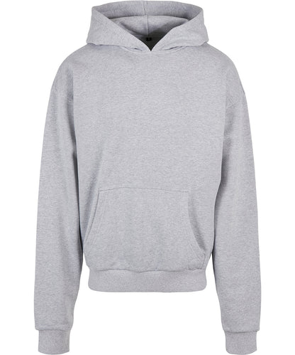 Tryck din logga på Hoodies från Build Your Brand - Anpassa Build Your Brand - Ultra Tung Hoodie i färgen Mellangrå för företag, föreningar och privatpersoner