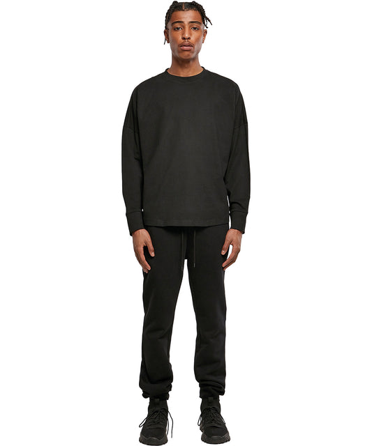 Tryck din logga på Sweatshirts från Build Your Brand - Anpassa Build Your Brand - Oversized Långärmad Tröja i färgen för företag, föreningar och privatpersoner