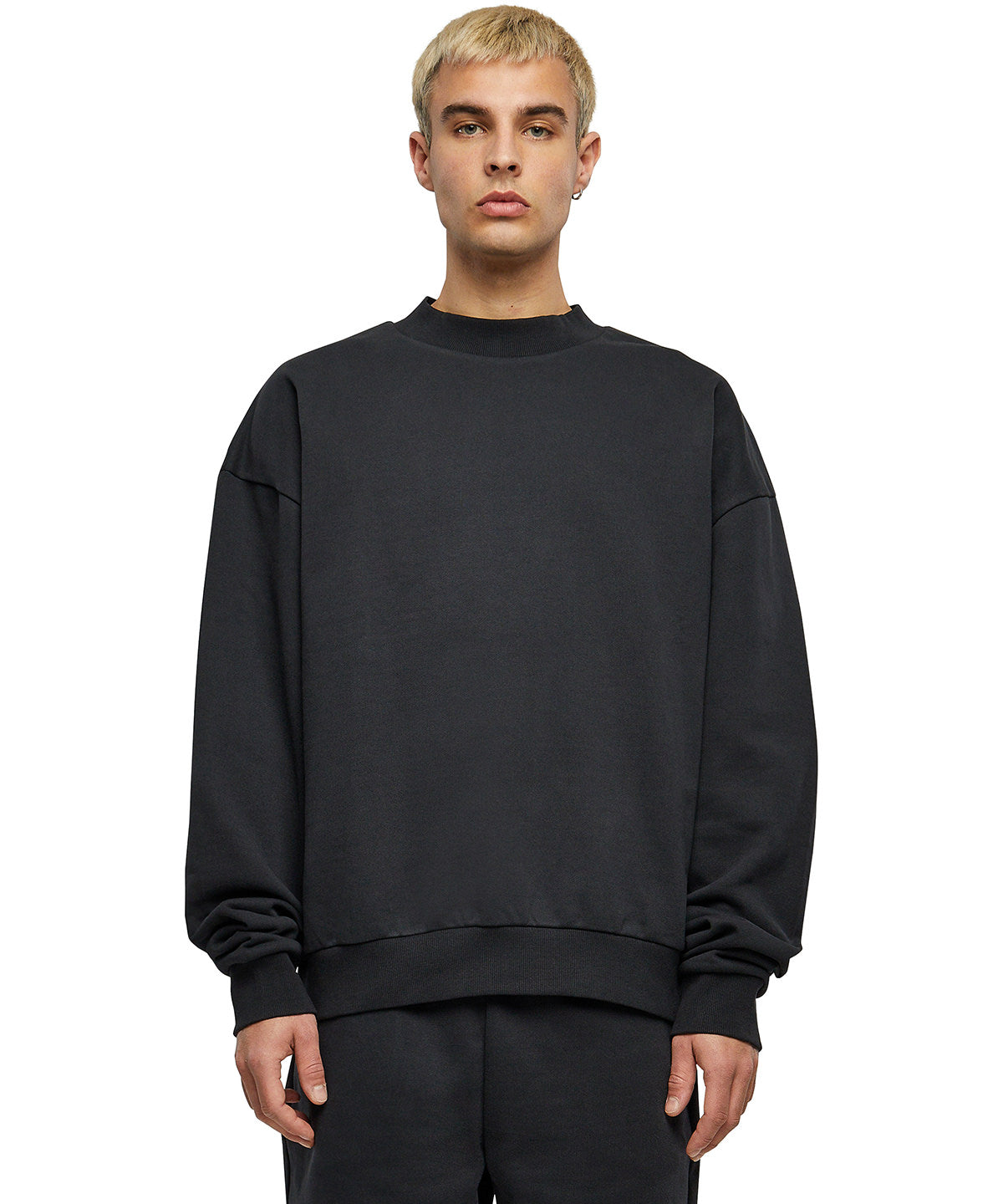 Tryck din logga på Sweatshirts från Build Your Brand - Anpassa Build Your Brand - Rund Hals i Ultratung Bomull i färgen för företag, föreningar och privatpersoner