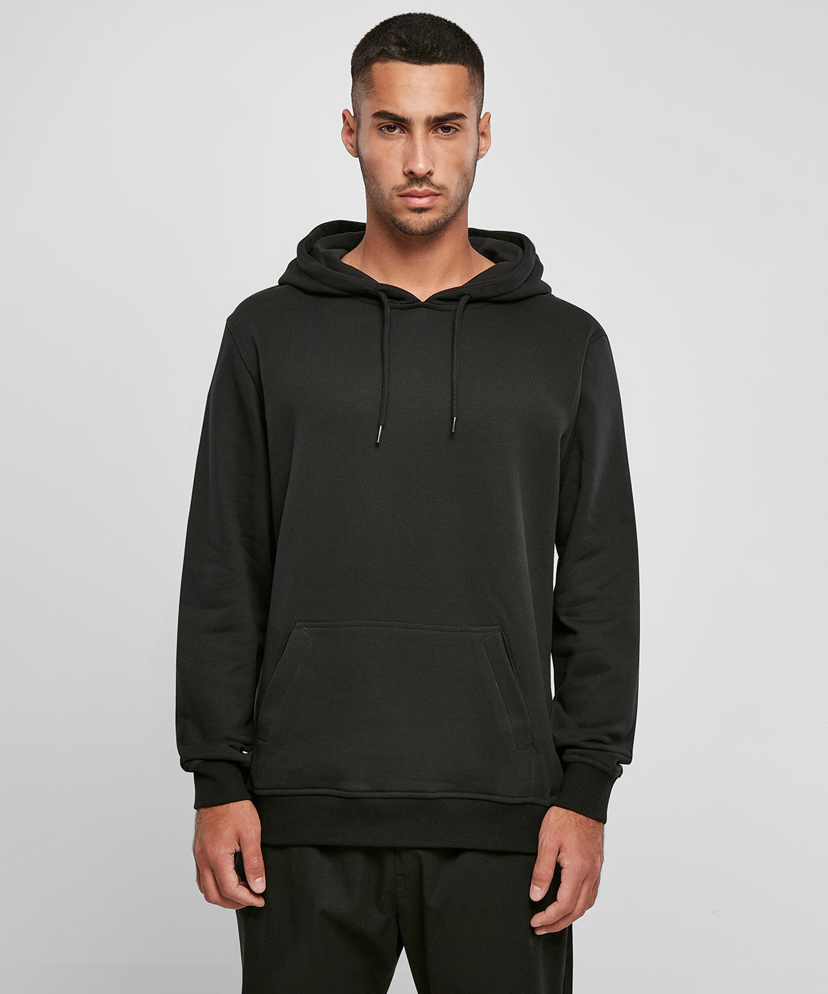 Tryck din logga på Hoodies från Build Your Brand - Anpassa Build Your Brand - Ultra-Tung Vanlig Hoodie i färgen för företag, föreningar och privatpersoner