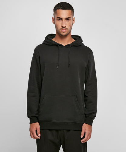 Tryck din logga på Hoodies från Build Your Brand - Anpassa Build Your Brand - Ultra-Tung Vanlig Hoodie i färgen för företag, föreningar och privatpersoner