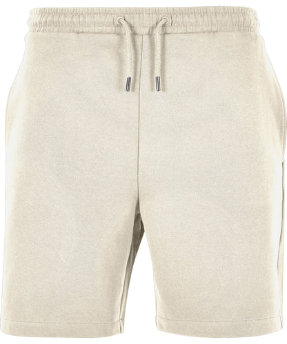 Tryck din logga på Shorts från Build Your Brand - Anpassa Ultra-tunga sweatshorts i färgen Naturligt för företag, föreningar och privatpersoner
